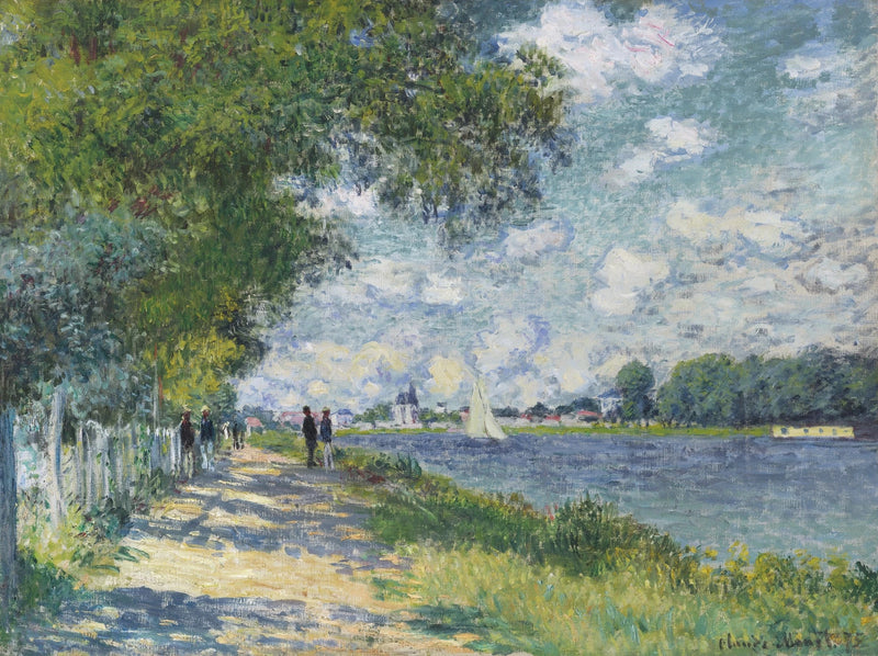 Die Seine bei Argenteuil W373 - Claude Monet