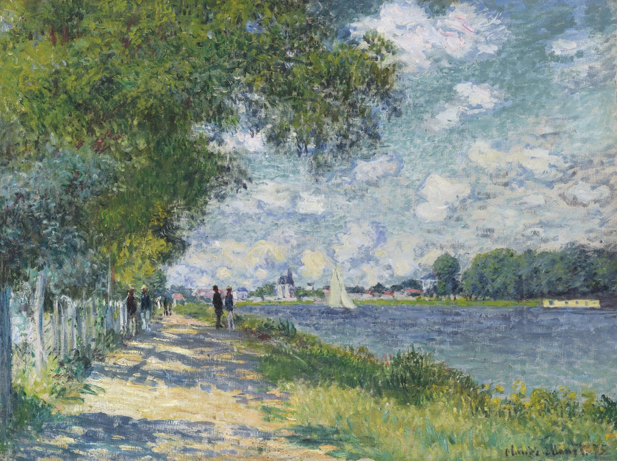 Die Seine in Argenteuil - Claude Monet