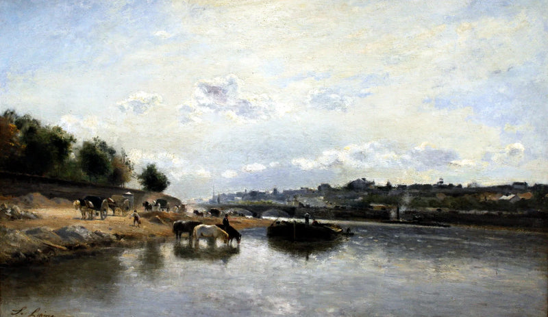 Die Seine und die Iéna-Brücke - Stanislas Lépine