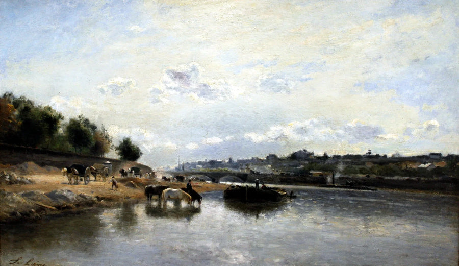 Die Seine und die Iéna-Brücke - Stanislas Lépine