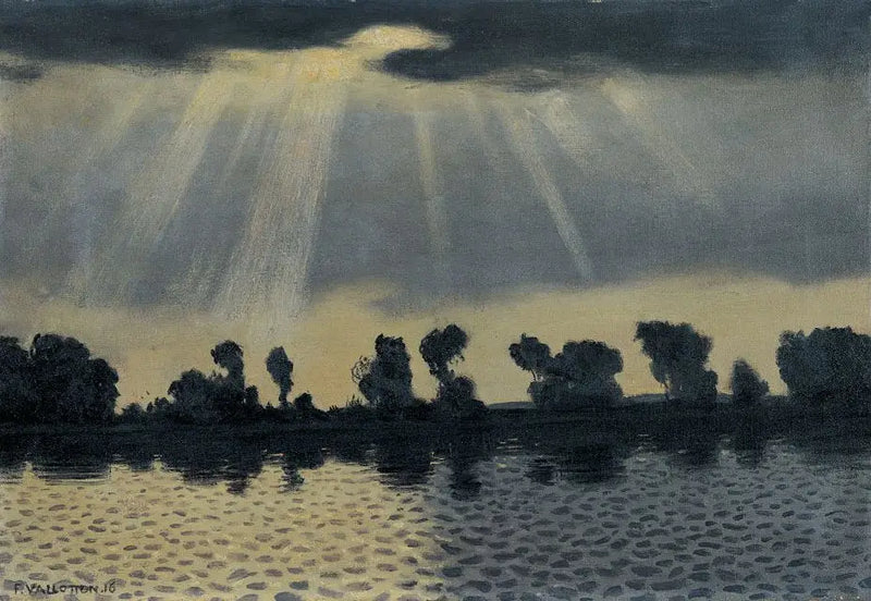 Die Seine bei den Andelys - Félix Vallotton