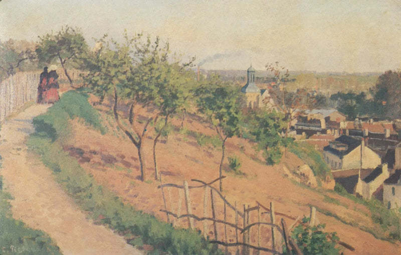Der Weg der Gerechtigkeit, Pontoise - Camille Pissarro
