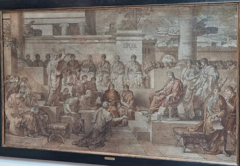 La Satz von Ligarius - Charles Meynier