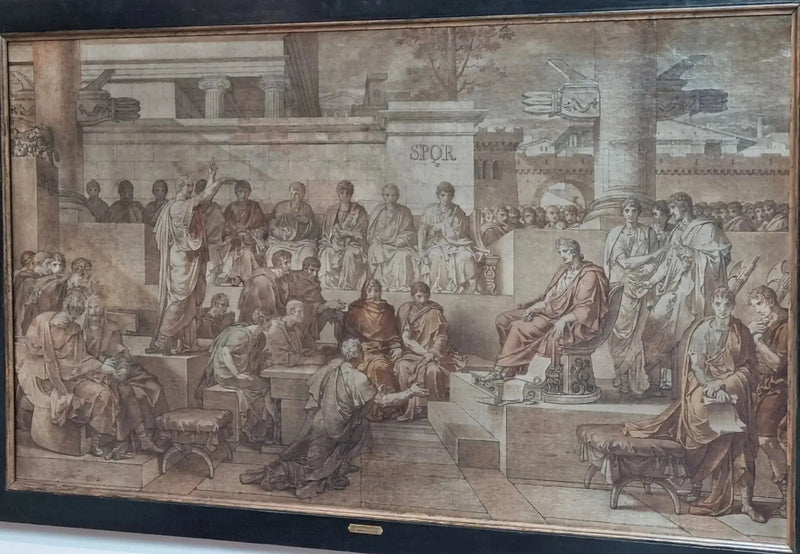 La Satz von Ligarius - Charles Meynier