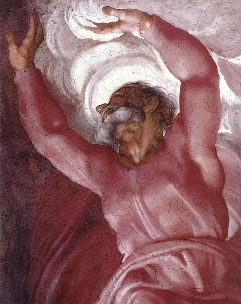 Die Trennung von Licht und Dunkelheit - Michelangelo