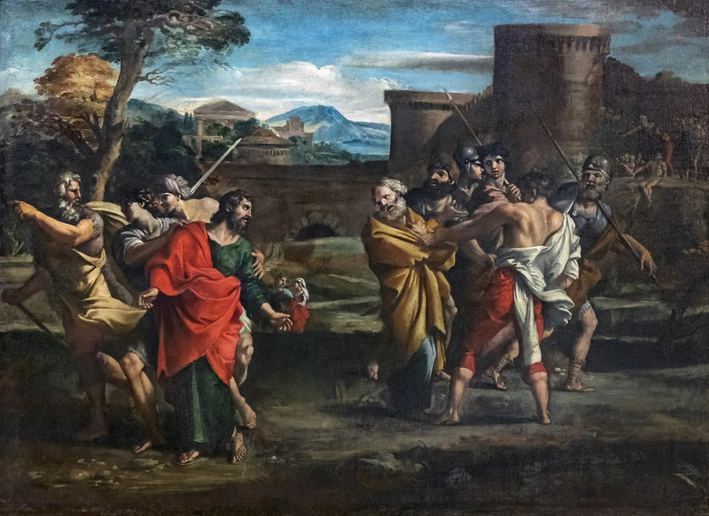 Die Trennung von Sankt Peter und Sankt Paul - Giovanni Lanfranco