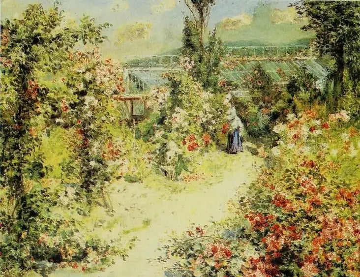 Das Gewächshaus - Pierre-Auguste Renoir