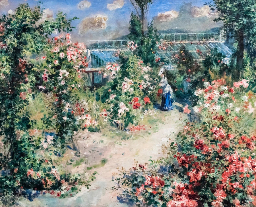 Das Gewächshaus - Pierre-Auguste Renoir