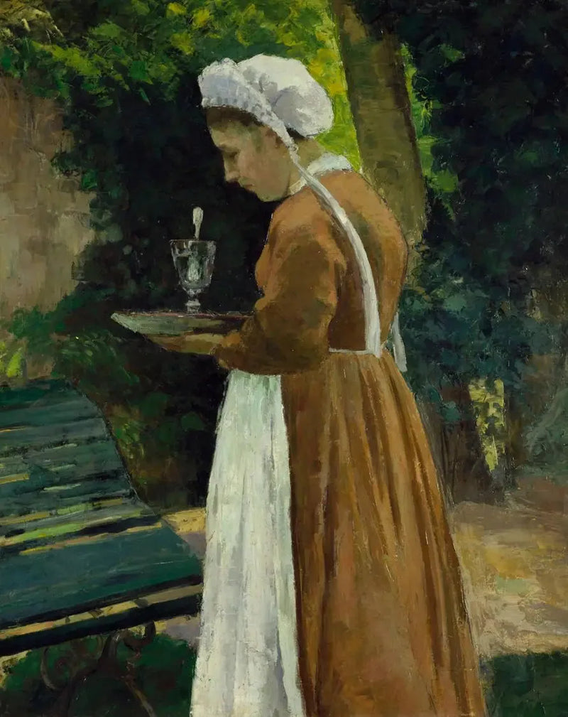 Die Dienerin - Camille Pissarro
