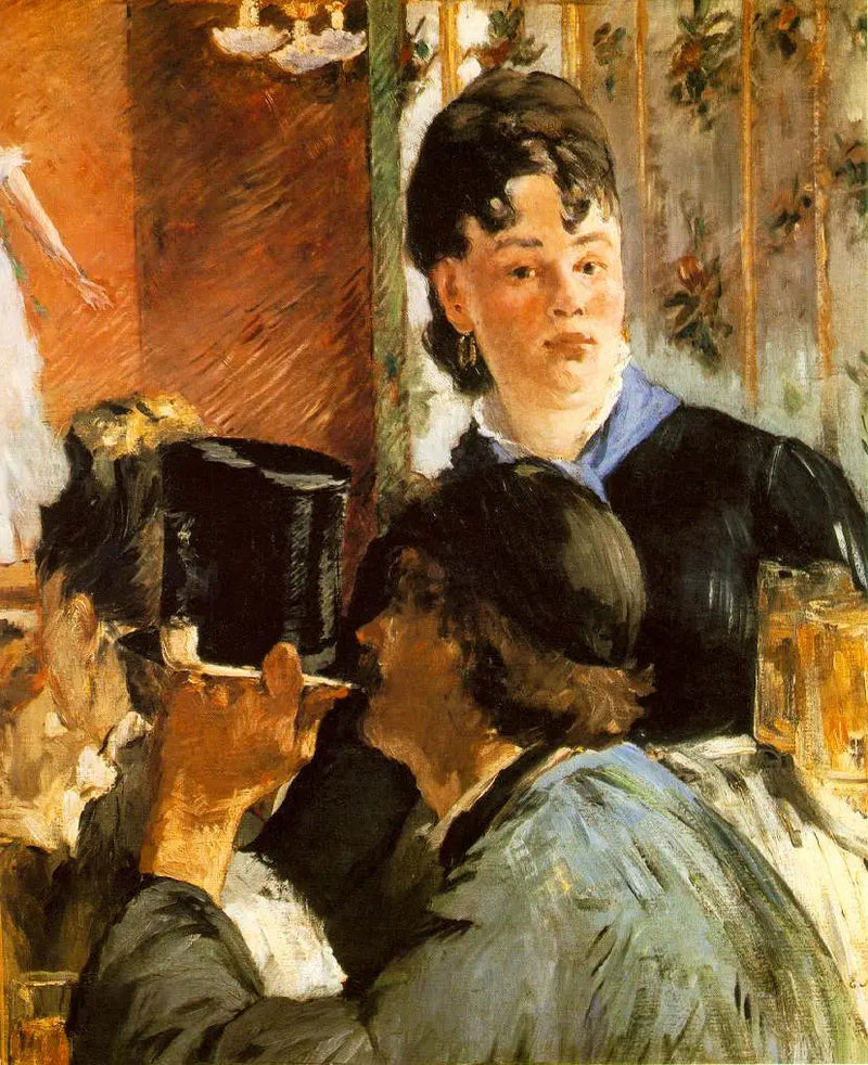 Die Biergartenbedienung - Édouard Manet