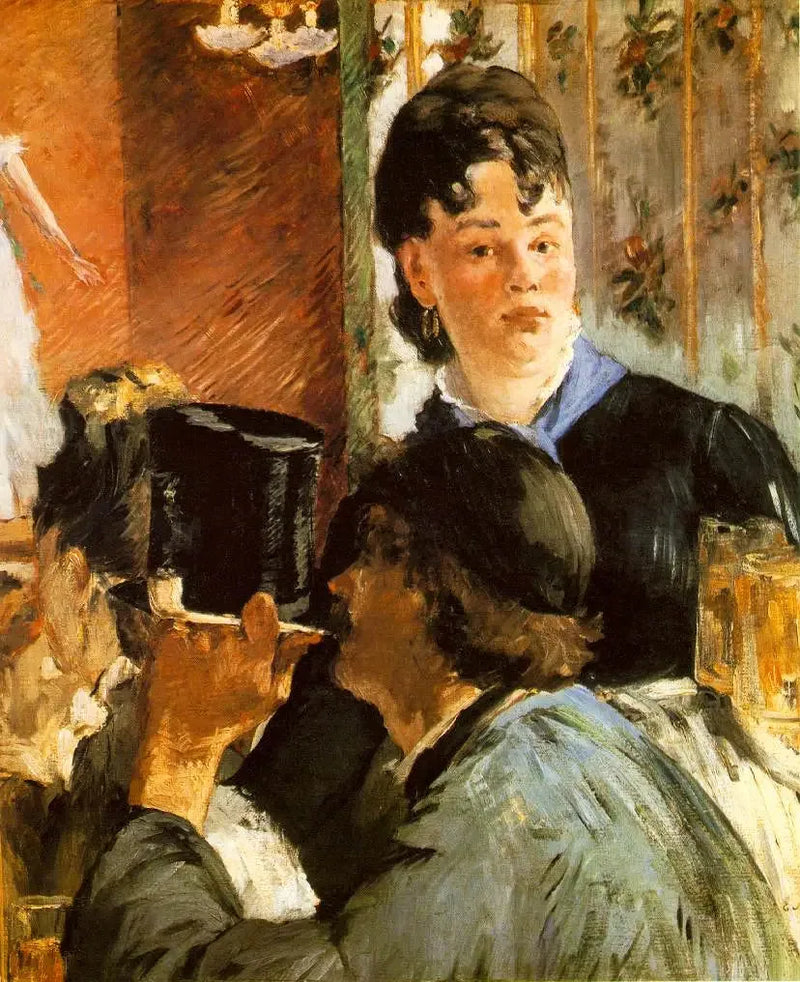 Die Biergartenbedienung - Édouard Manet