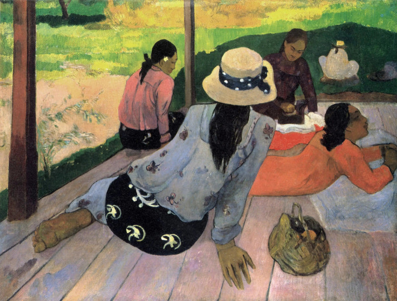 Die Siesta - Paul Gauguin