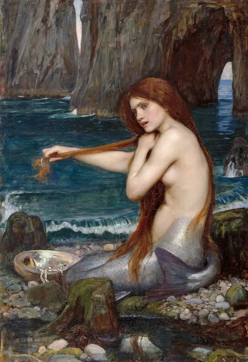 Die Meerjungfrau - John William Waterhouse