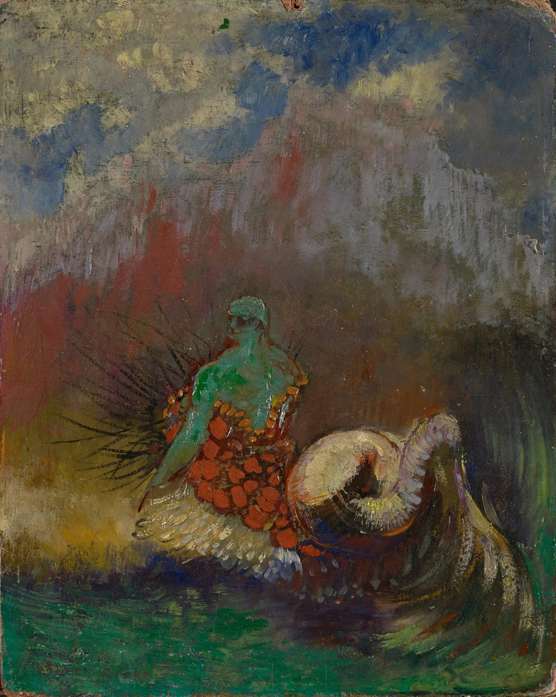 Die Sirene - Odilon Redon