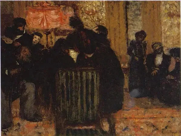 Das musikalische Abend - Édouard Vuillard