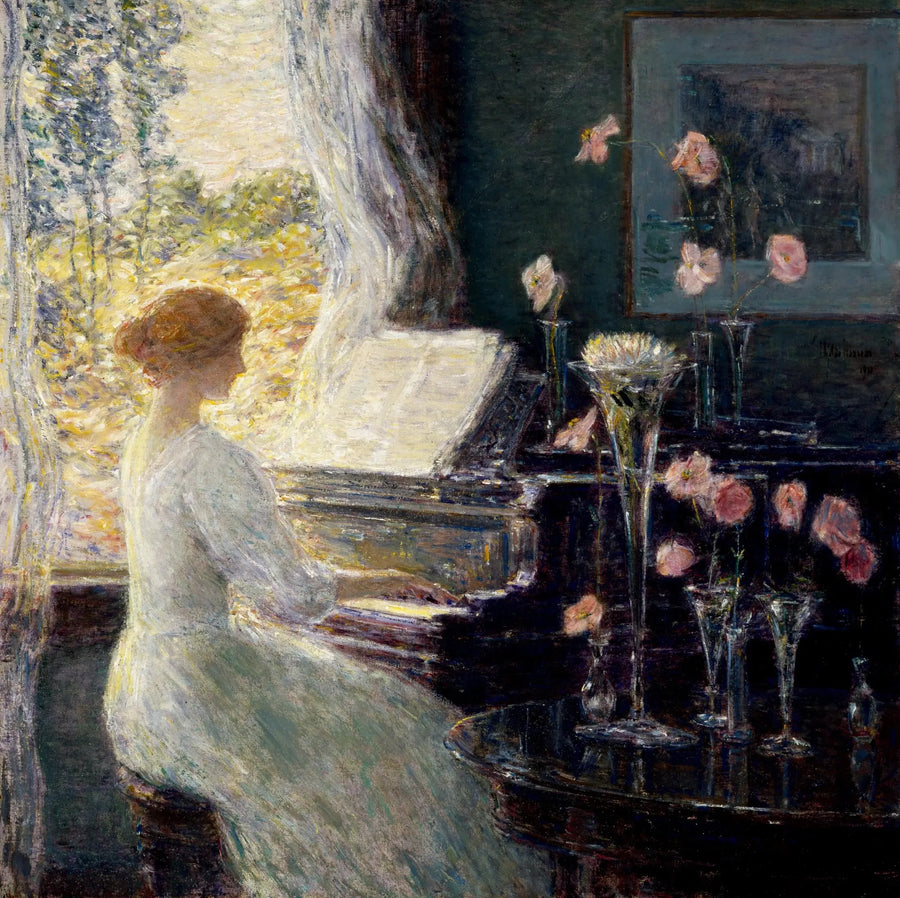 Die Sonate - Childe Hassam