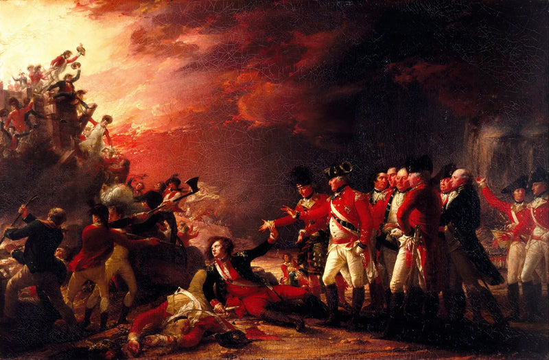Der Ausgang der Garnison von Gibraltar - John Trumbull