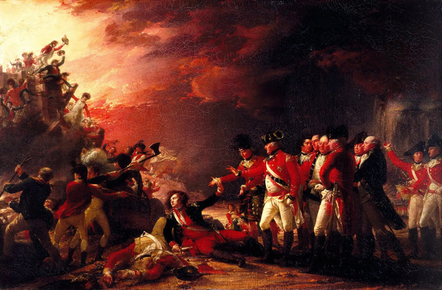 Der Ausgang der Garnison von Gibraltar - John Trumbull