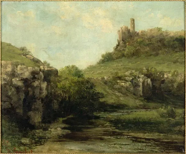 Die Quelle in Ornans - Gustave Courbet