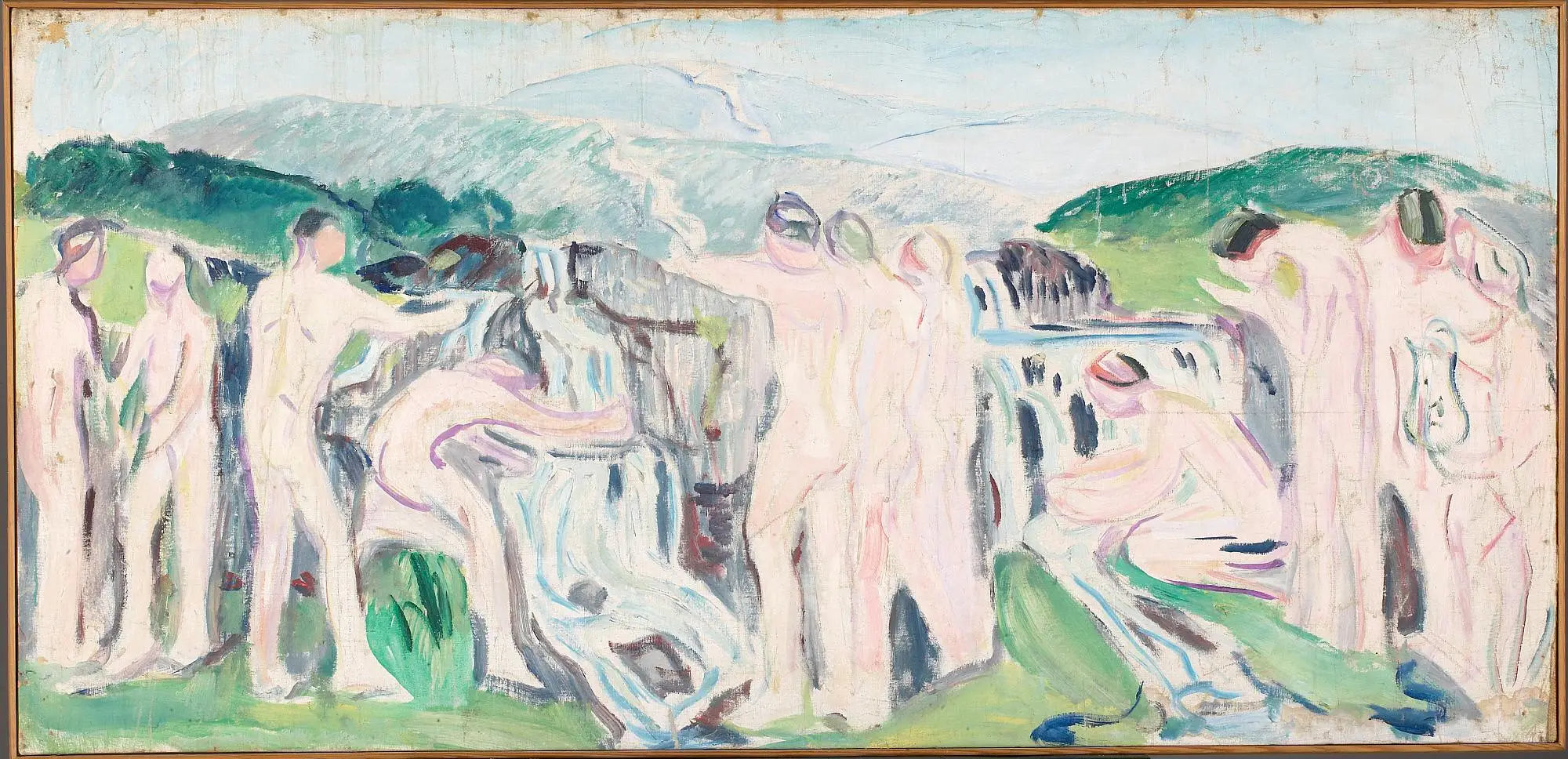 La Source - Edvard Munch image 1 tableau peint à l’huile sur toile