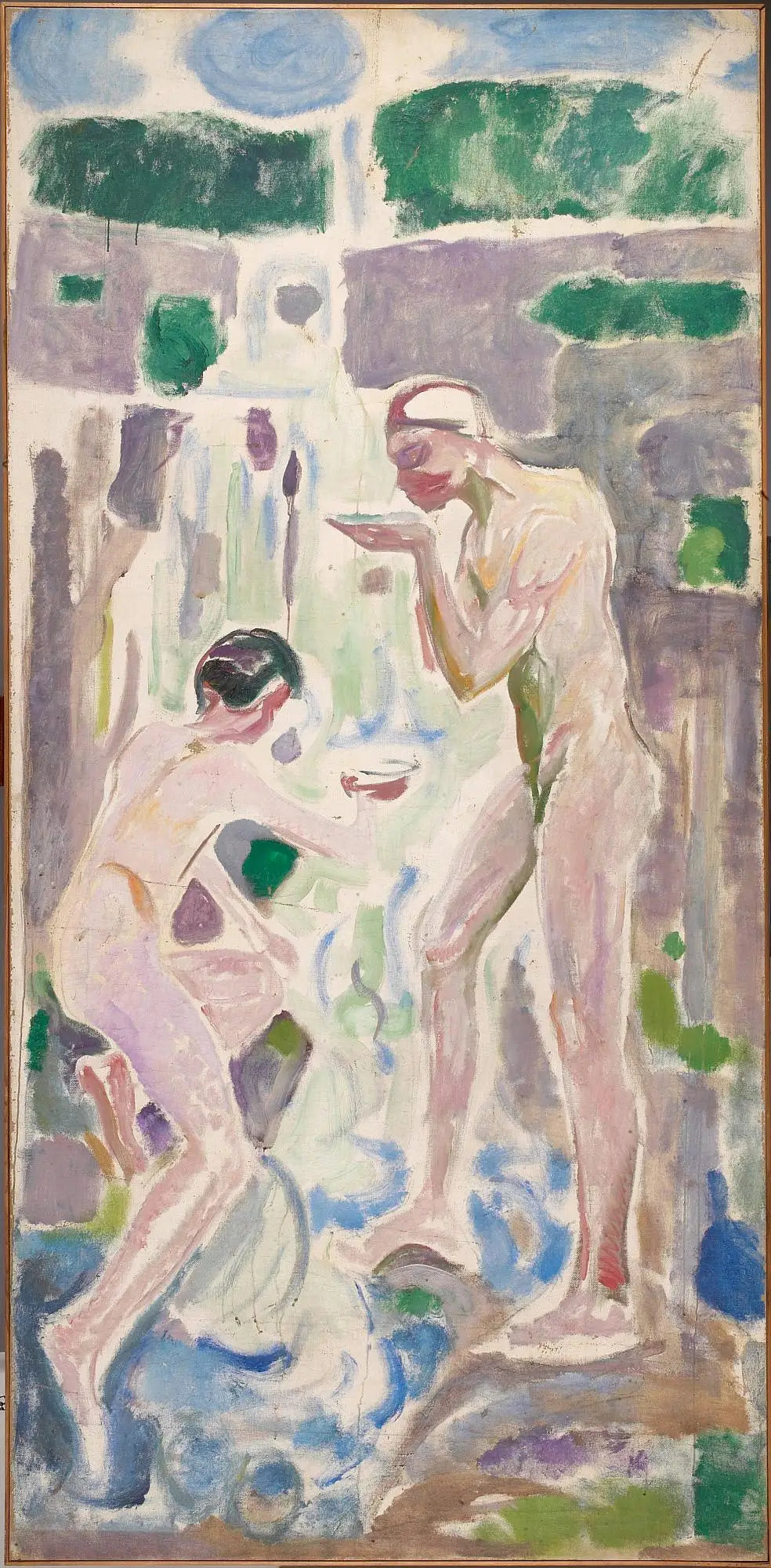 Reproduction du tableau « La Source - Edvard Munch » par Alpha Reproduction en peinture à l’huile