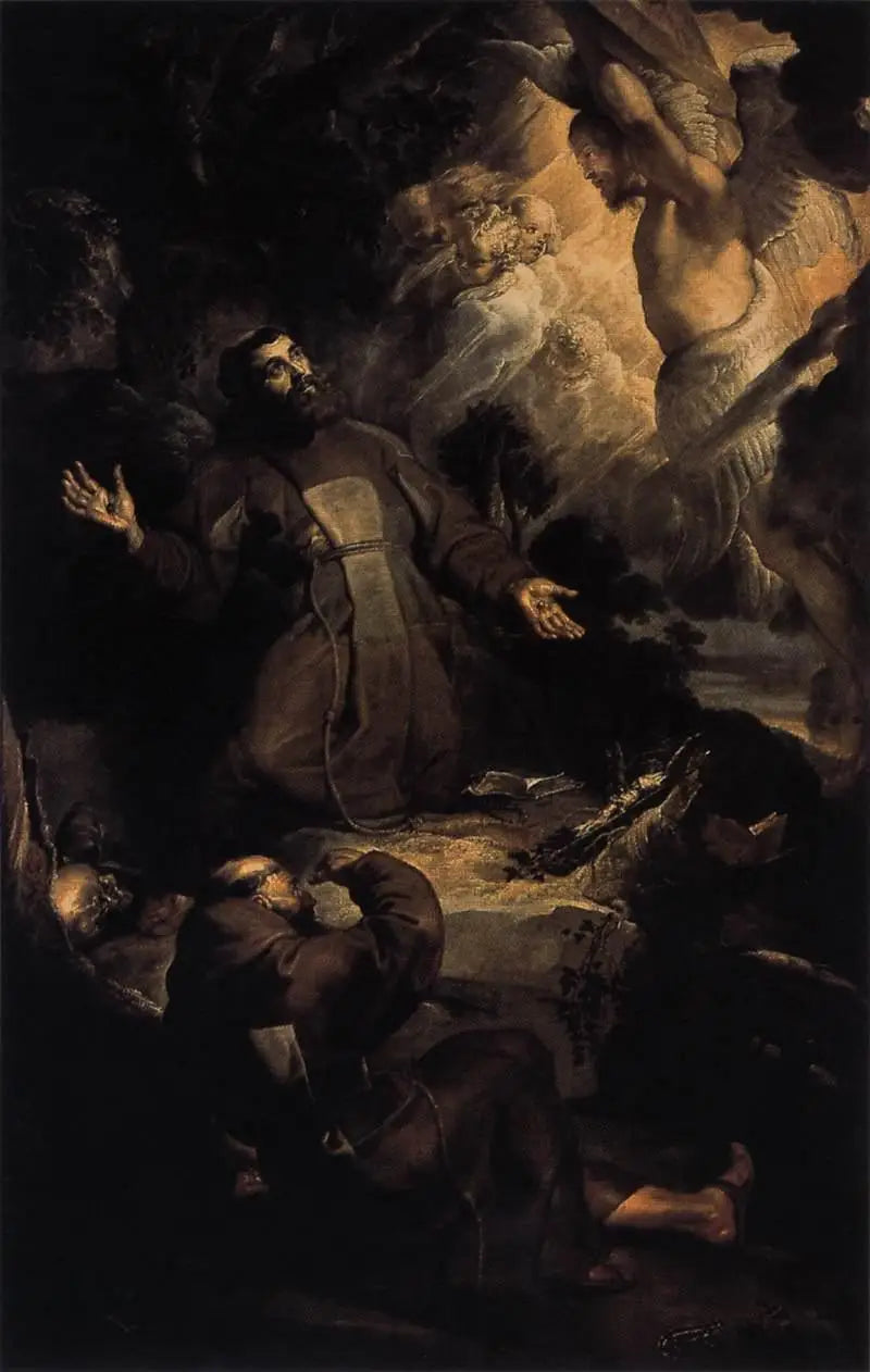 Die Stigmatisierung des heiligen Franziskus von Assisi - Peter Paul Rubens