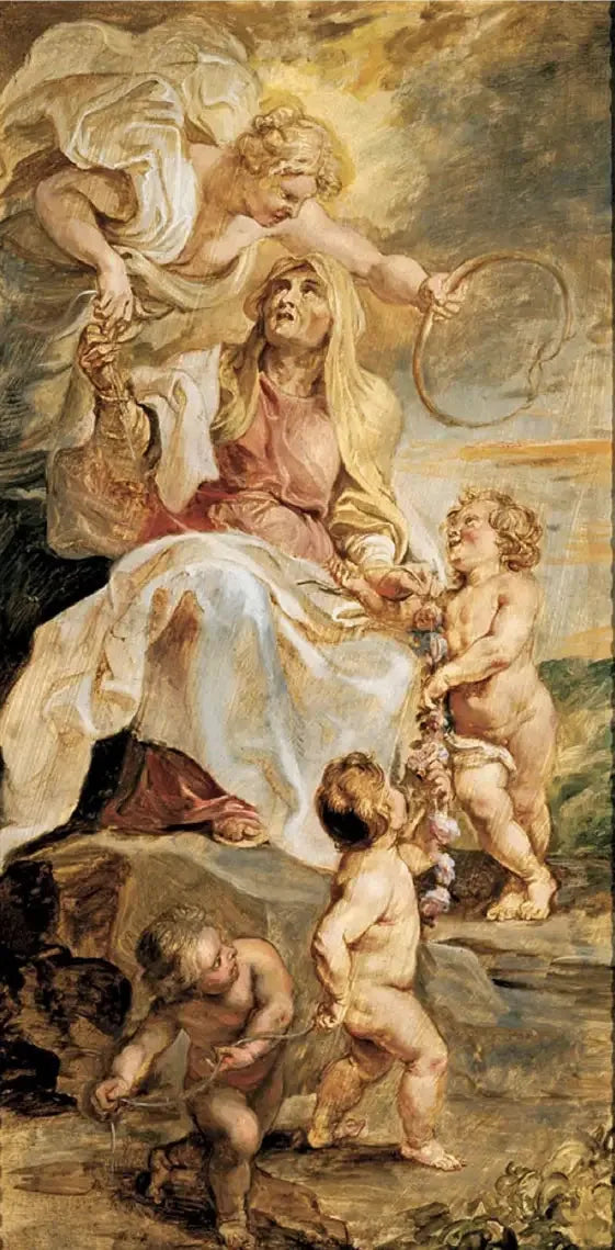 Die Nachfolge der Päpste - Peter Paul Rubens
