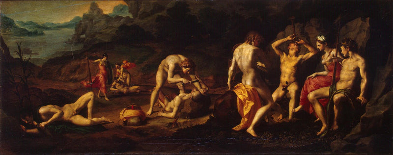 Die Marter des Marsyas - Bronzino