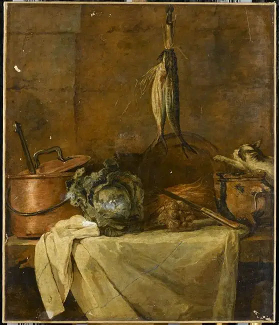 Der Küchentisch - Jean Siméon Chardin