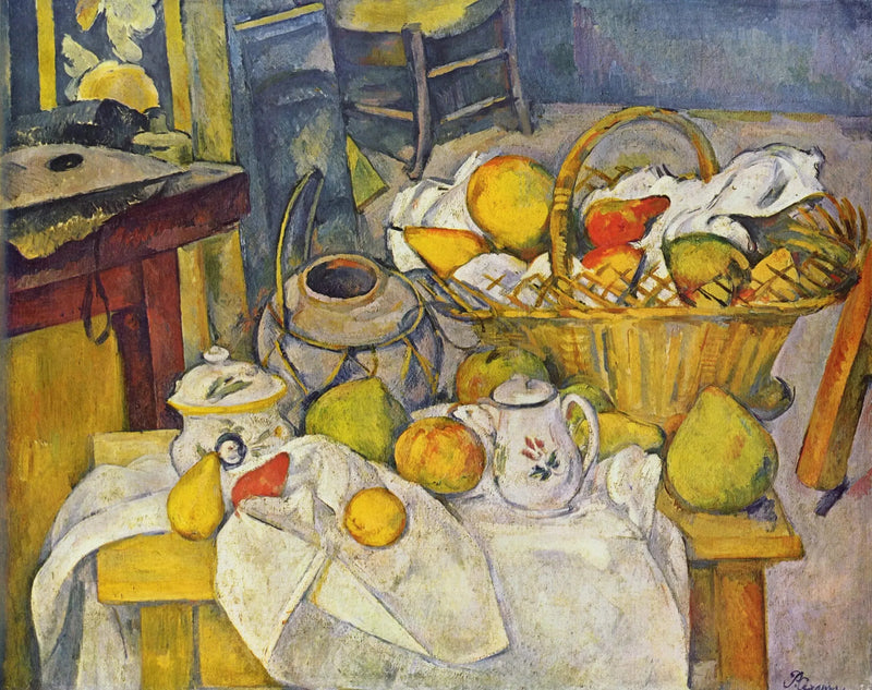 Der Küchentisch - Paul Cézanne