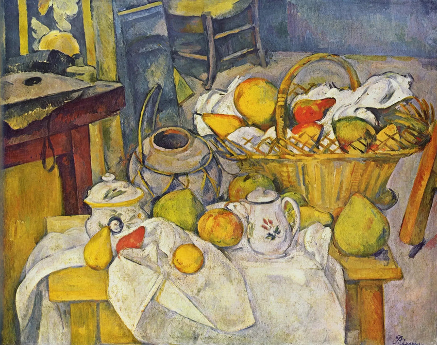 Der Küchentisch - Paul Cézanne