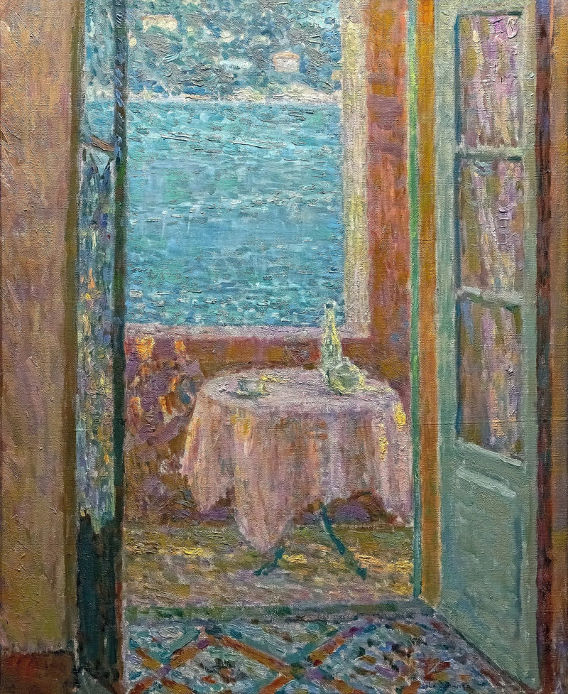 Das Meer-Tisch, Villefranche-sur-Mer - Henri Le Sidaner