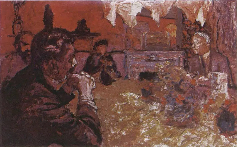 Der Tisch des Clos Cézanne - Édouard Vuillard
