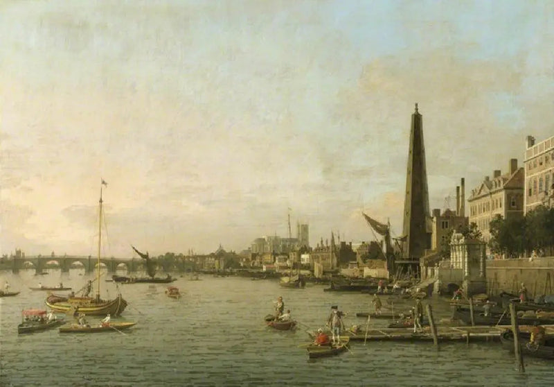 Die Themse in Westminster - Canaletto