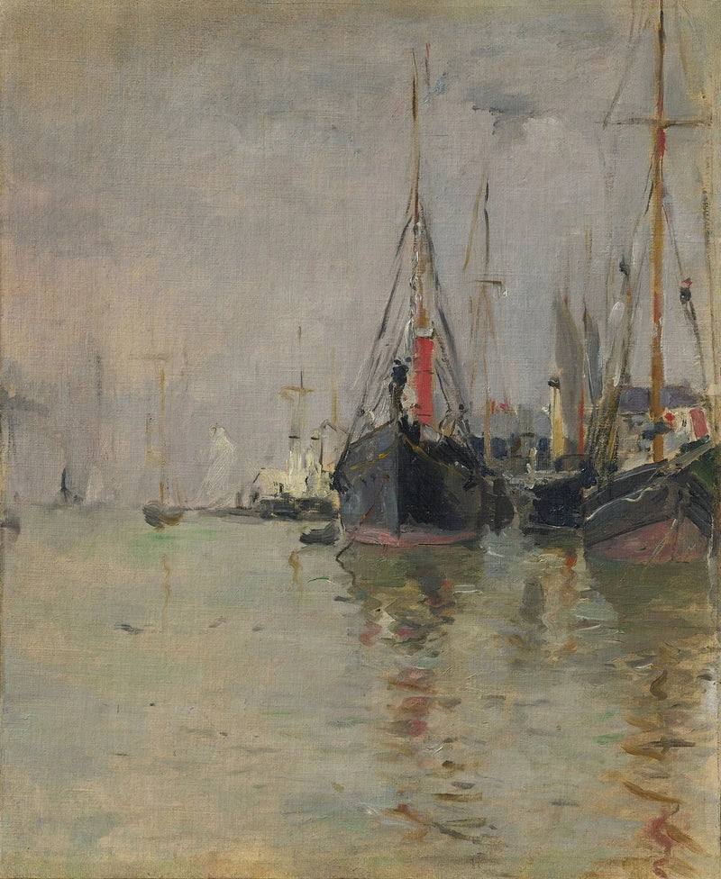 Die Themse - Berthe Morisot