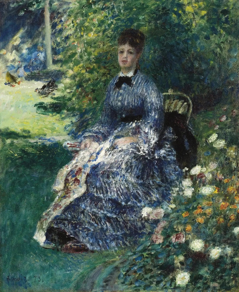 Der Wandteppich im Park - Pierre-Auguste Renoir