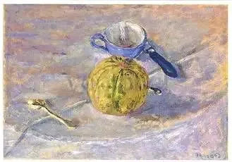 Die blaue Tasse - Pierre Bonnard