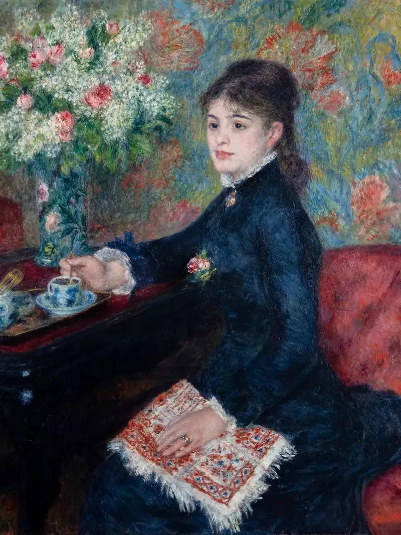 Die Tasse Schokolade - Pierre-Auguste Renoir