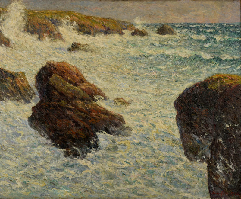 Das Sturm in Quiberon - Maxime Maufra