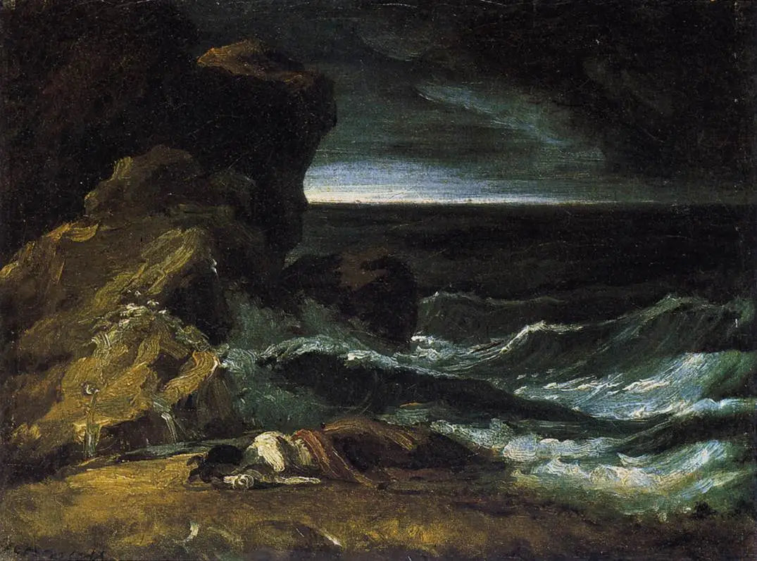 La Tempête - Théodore Géricault image 1 reproduction réalisée par Alpha Reproduction