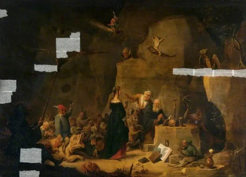 Die Versuchung des heiligen Antonius - David Teniers der Jüngere