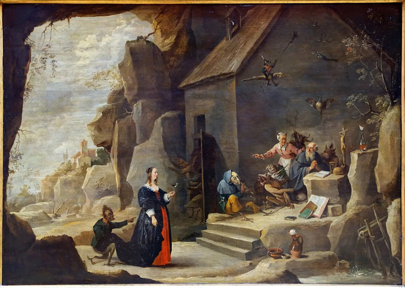 Die Versuchung des heiligen Antonius - David Teniers der Jüngere