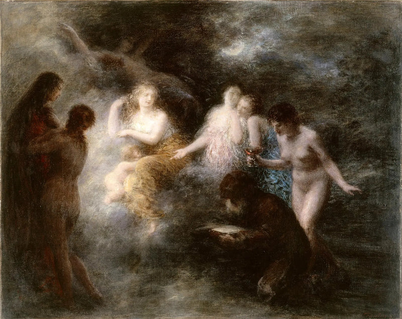 Die Versuchung des heiligen Antonius - Henri Fantin-Latour
