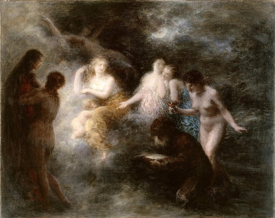Die Versuchung des heiligen Antonius - Henri Fantin-Latour