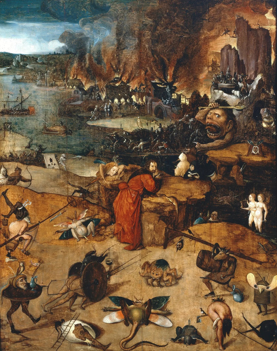 Die Versuchung des heiligen Antonius - Hieronymus Bosch