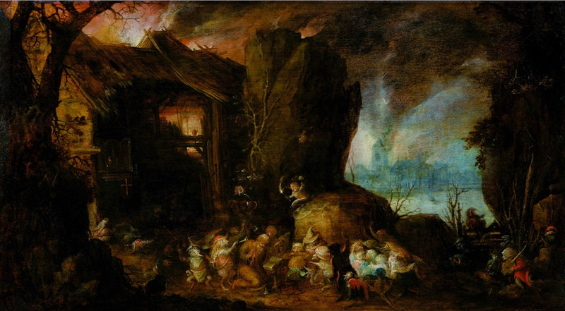 La Tentation de saint Antoine - Jan Brueghel l'Ancien