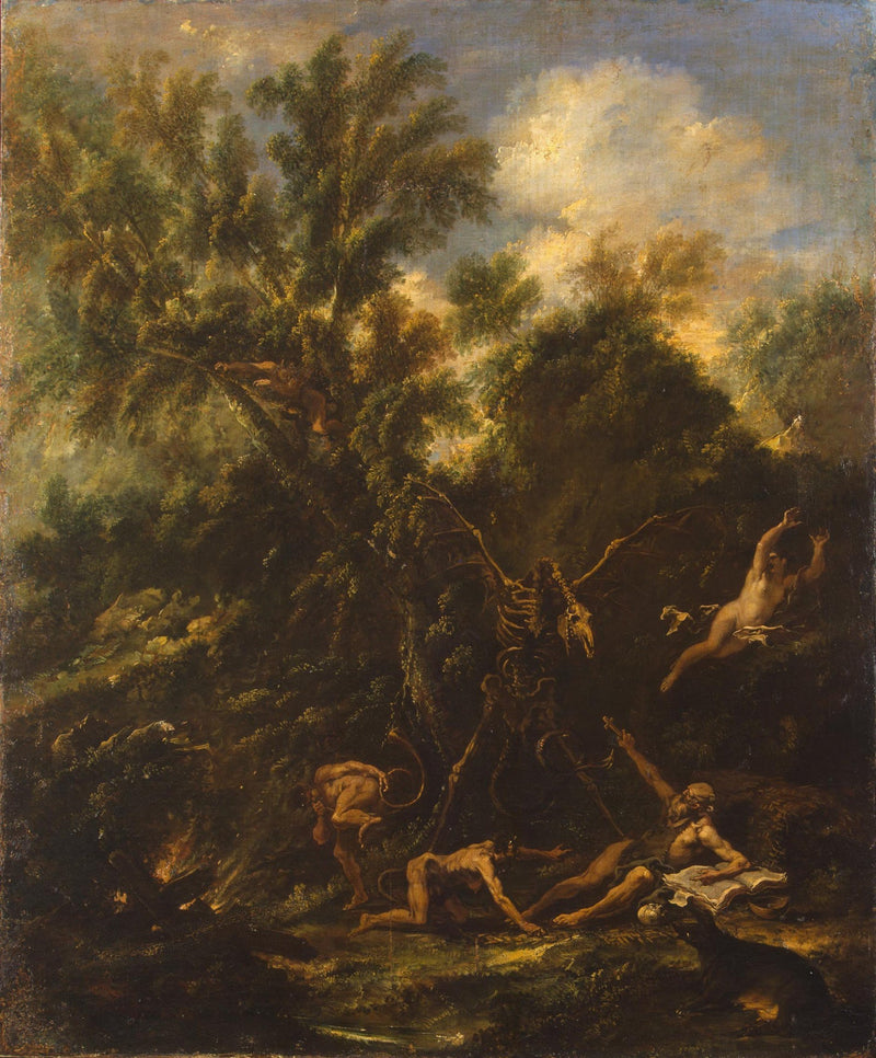 Die Versuchung des heiligen Antonius - Sebastiano Ricci