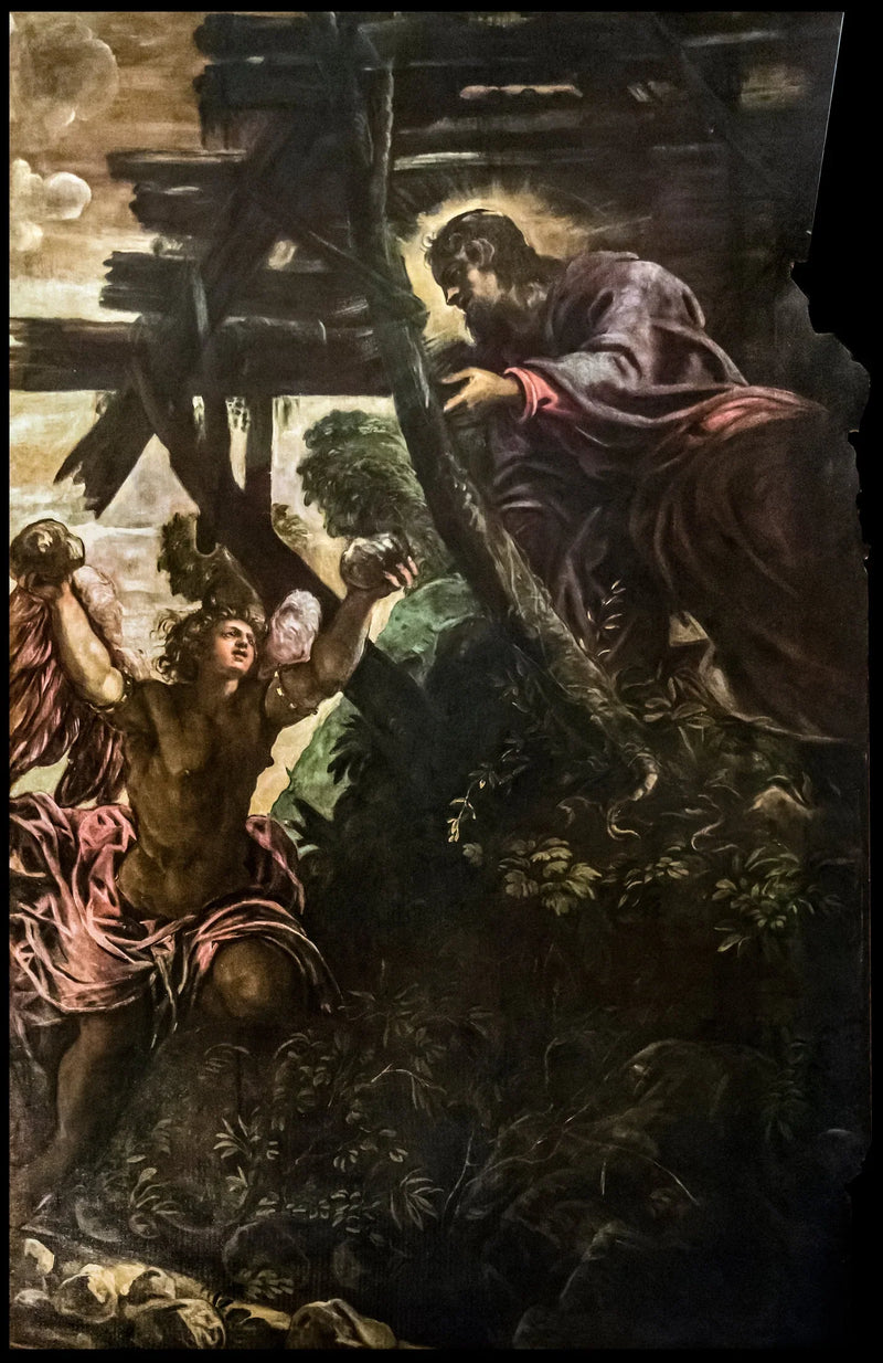 Die Versuchung Christi - Jacopo Tintoretto