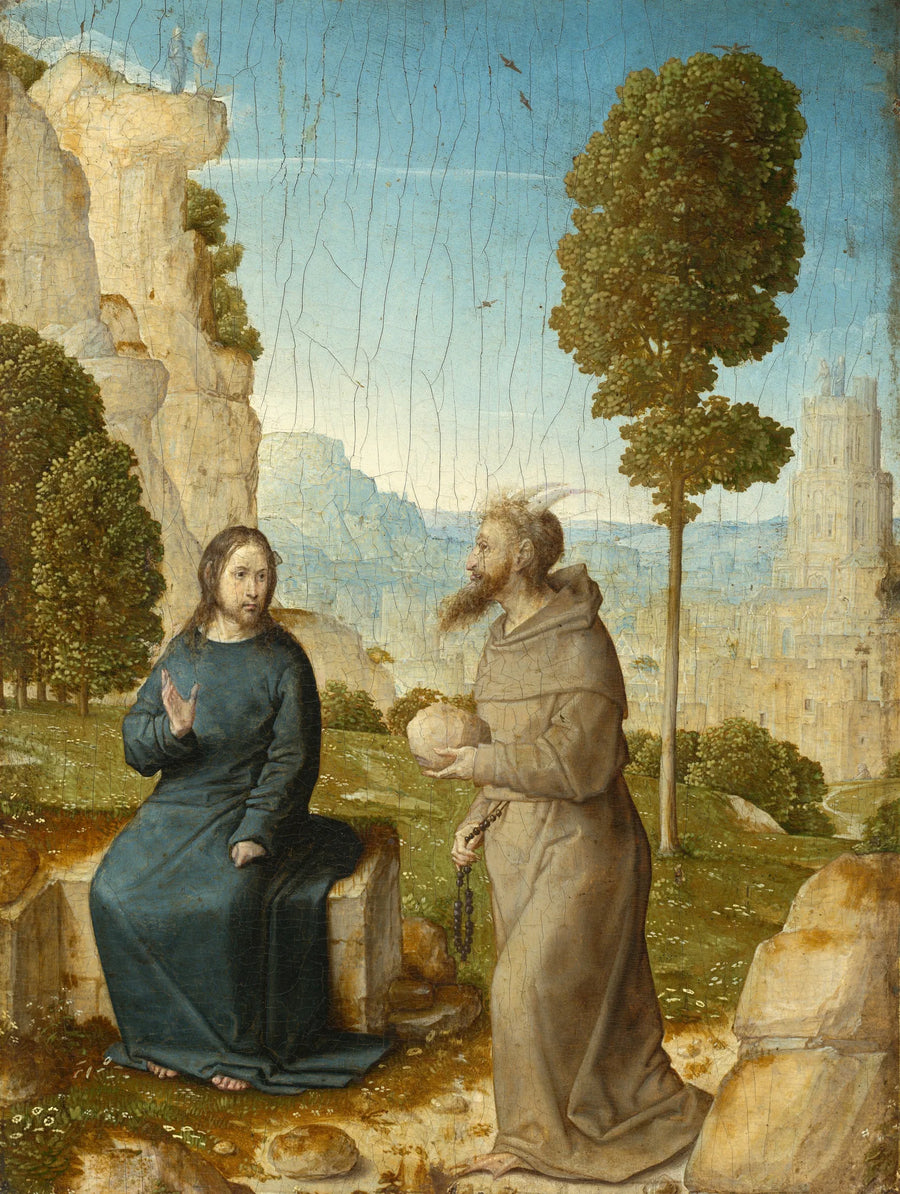 Die Versuchung Christi - Juan de Flandes