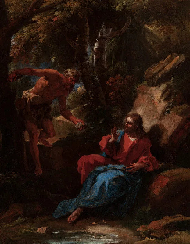 Die Versuchung Christi - Sebastiano Ricci